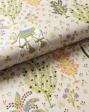 Camel's Courtyard - Peel & Stick Wallpaper - Linen