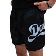 Deuce Mesh Shorts | Black Cursive