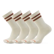 Everyday Athletic Striped Crew Socks 4-Pack