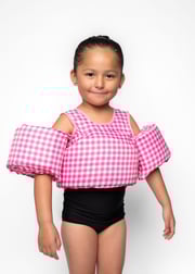 Splasher | Pink Gingham