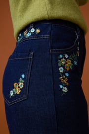 Ada Embroidered Jean