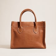 Parker - Leather Pebbled Cognac