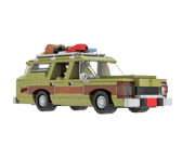 Wagon Queen Family Truckster Brick Set