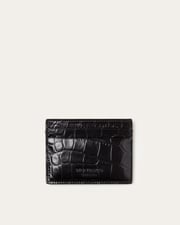 Gennaro Card Case, Croco