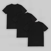 All-Black Heavyweight Crew 3-Pack