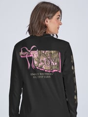 Simply Southern Oklahoma Camo Bow Long Sleeve T-Shirt
