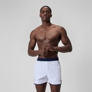 Men's Jetstream Retro Logo Volley 16" Swim Trunks White