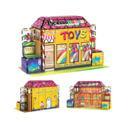 PicassoTiles Toy Store Magnetic Adventure Building Set - 60 Pieces