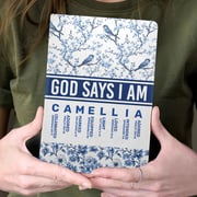 God Says I Am | Personalized Leather Cover Notebook