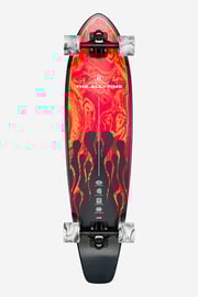 The All-Time 35" Longboard - Red Flames