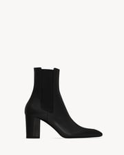 BETTY chelsea boots in glazed leather | Saint Laurent | YSL.com