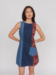 Double Denim Dress