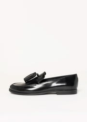 Leather Loafer With Tassel