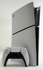 Sony PlayStation 5 Digital Edition Console (model group - slim) - Game Pad Supported - Wireless - White - AMD Radeon RDNA-based Graphics Engine - Gigabit Ethernet - Bluetooth - Wireless LAN - HDMI - USB AC Adapter - Octa-core (8 Core)