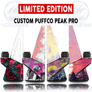 LIMITED EDITION: Custom Puffco Peak Pro Portable Wax And Concentrate Vaporizer (PRE-WRAPPED) - Starting at $24.99