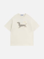 Aelfric Eden Graffiti Dachshund Print Tee