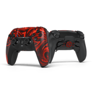 Caustic Red PS5 Aim Controller