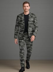 Terrain Stretch Camo Suit