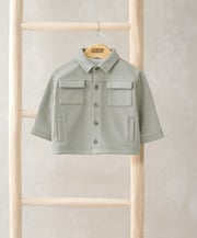 Shacket & T-Shirt Set