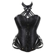 Steampunk Steel Boned Gothic Overbust Corsets