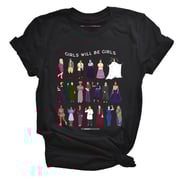 Girls Will Be Girls: Iconic Women T-Shirt