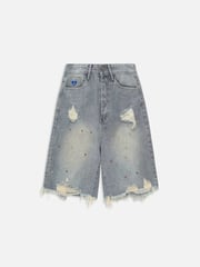Aelfric Eden Rhinestone Application Jorts