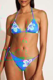 Gia Triangle Top - Spring Bloom EcoRib BT