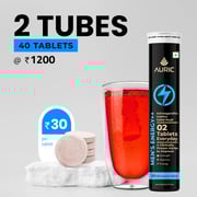 Men's Energy ++ Effervescent Tablets for Strength, Stamina and Performance - Drop Fizz & Drink