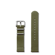 20mm Khaki G10 Nylon Watch Strap - Khaki