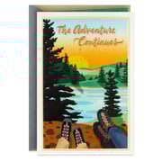 The Adventure Continues Anniversary Card for Spouse