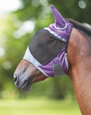 Shires Deluxe Fly Mask With Ears