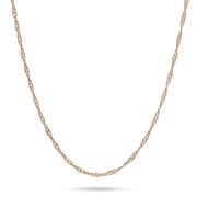 1.0mm Singapore Chain in Gold