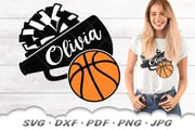 Basketball Cheer SVG | Basketball SVG | Monogram SVG