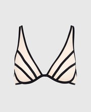 Unlined Lace Bra in Ivory Dawn