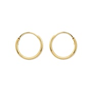 Thin Huggie Hoops