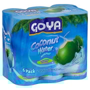 Goya Water Coconut 6 Pack - 6-8.5 Fl. Oz.