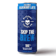 Blackout Coffee RTD Cold Brew BLUEBERRY LATTE 12 Pack
