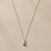 The Bronze Reflections Pendulum Necklace