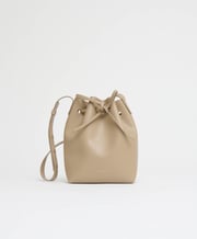 Mini Bucket Bag - Warm Grey