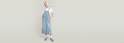 Midi Dungaree Dress