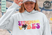 Summer Vibes SVG | Summer SVG | Retro
