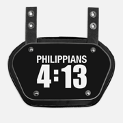Philippians 4:13 Sticker for Back Plate
