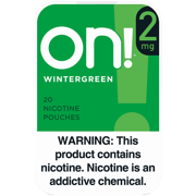 On! 2MG Wintergreen Nicotine Pouches