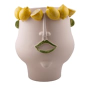 Domitilla Multicolor Ceramic Head Vase