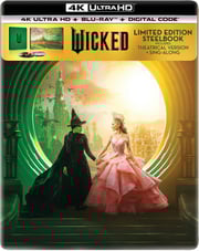 Wicked  (Limited Edition 4K Ultra HD Steelbook + Blu-ray + Digital) [UHD]