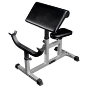 Adjustable Seated Preacher Curl Bench