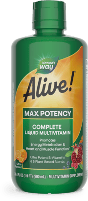 Alive!® Max Potency Liquid Multivitamin