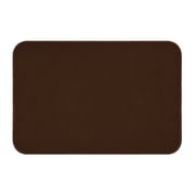 Skid-Resistant Area Rug Chocolate Brown