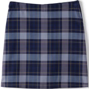 School Uniform Girls Plaid Chino Skort Top of Knee