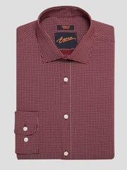 Skinny Fit Dot Dress Shirt